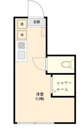 北池袋駅 徒歩5分 1階の物件間取画像